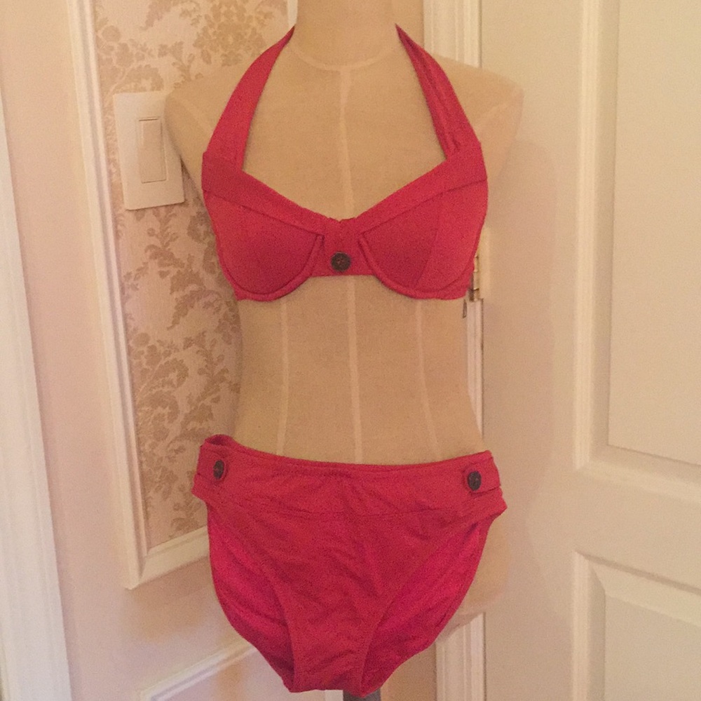 Redhot 2 piece bathing suit!